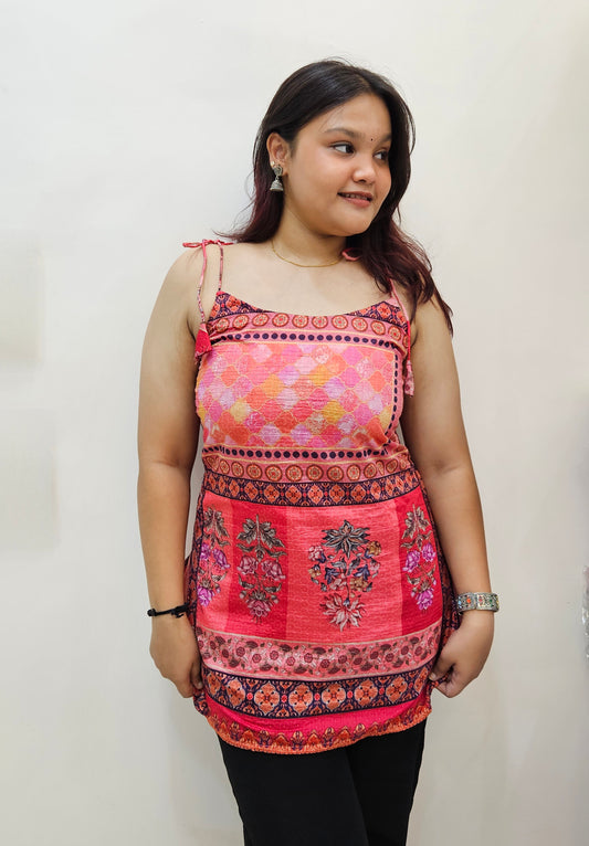 Pixel Ethnic Strap Kurti
