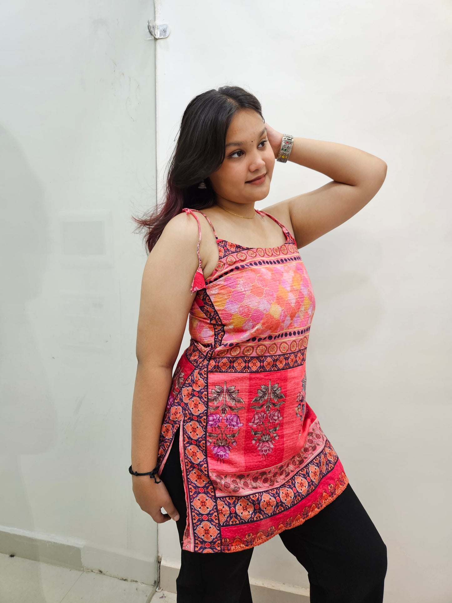 Pixel Ethnic Strap Kurti