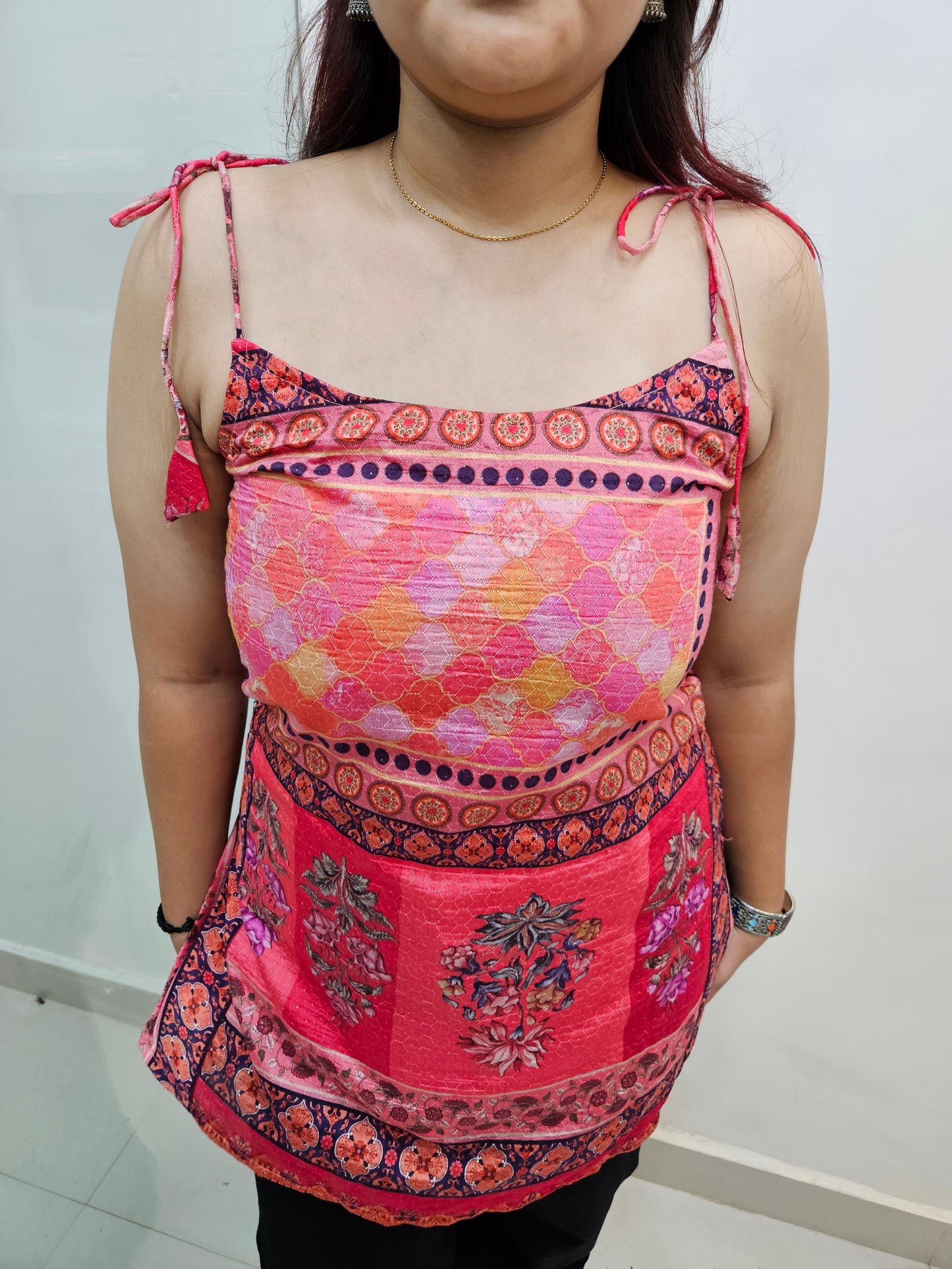 Pixel Ethnic Strap Kurti