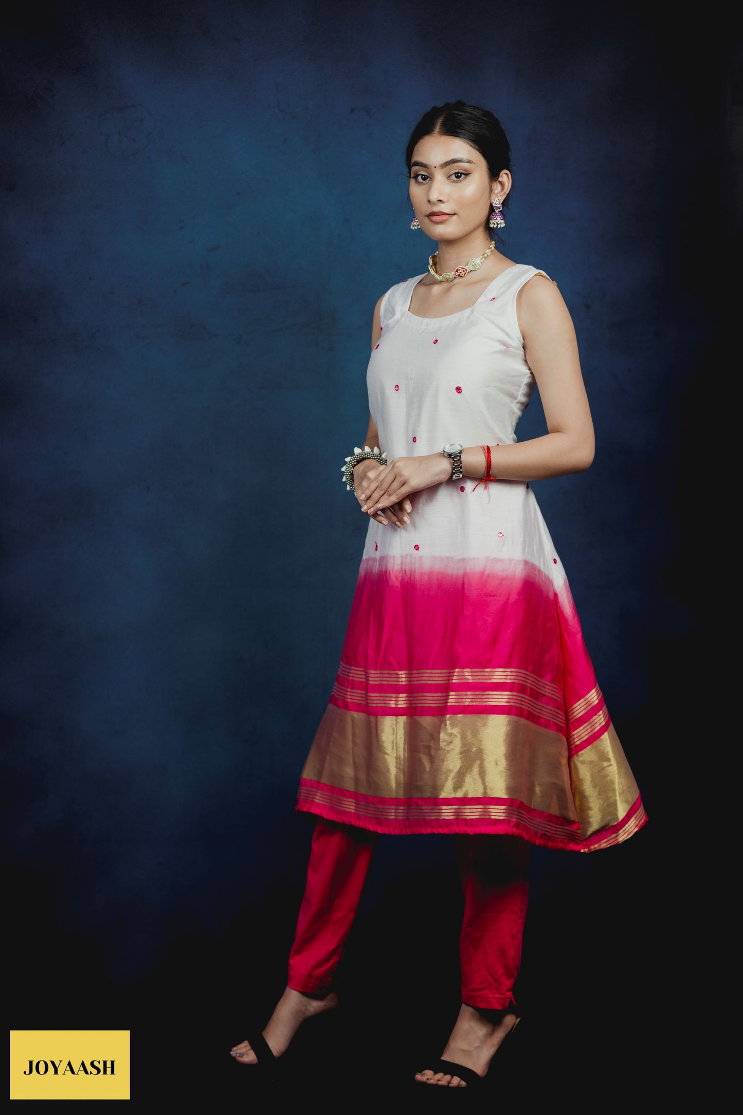 Royal Snow Pink Kurta