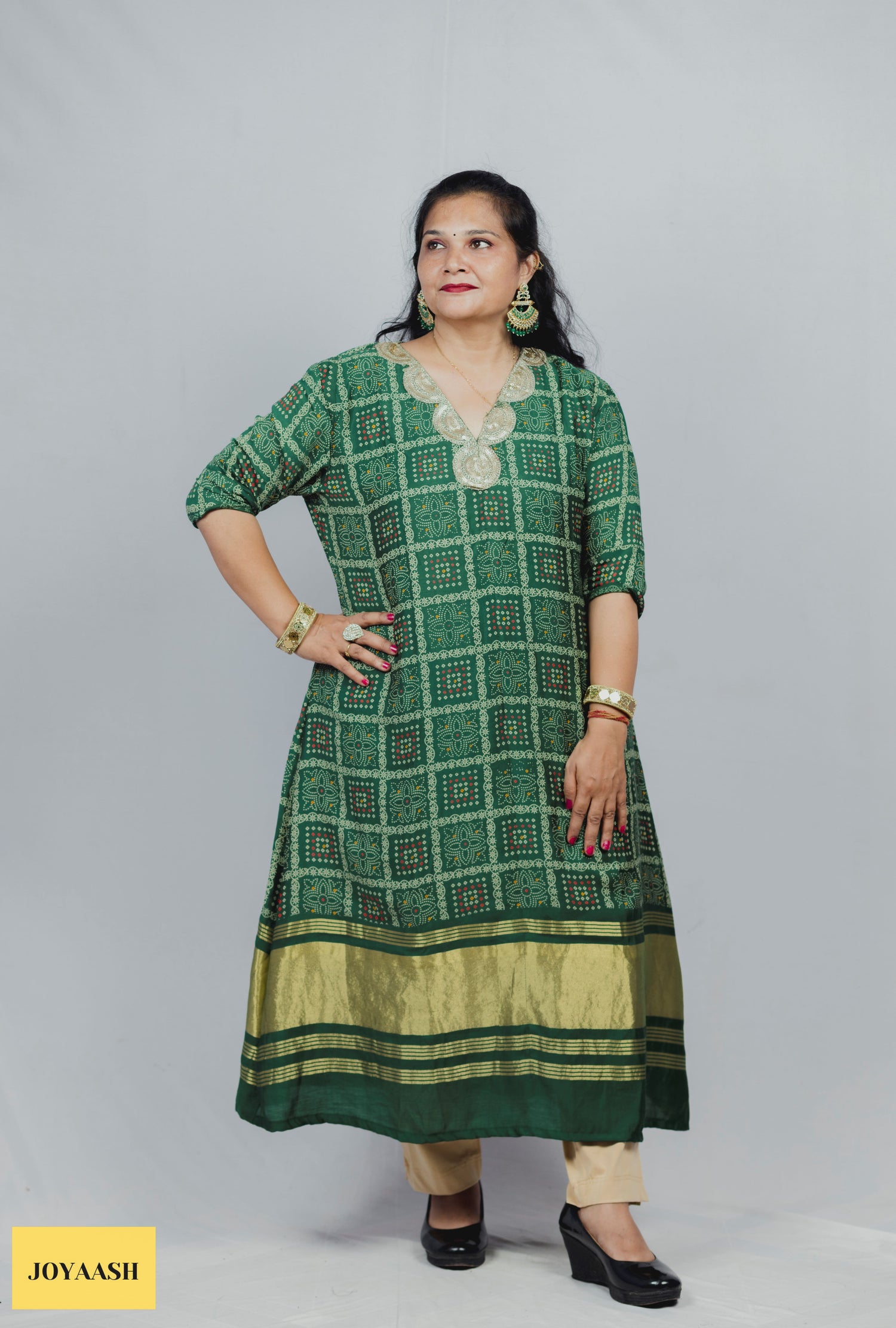 4XL A-Line Kurtas