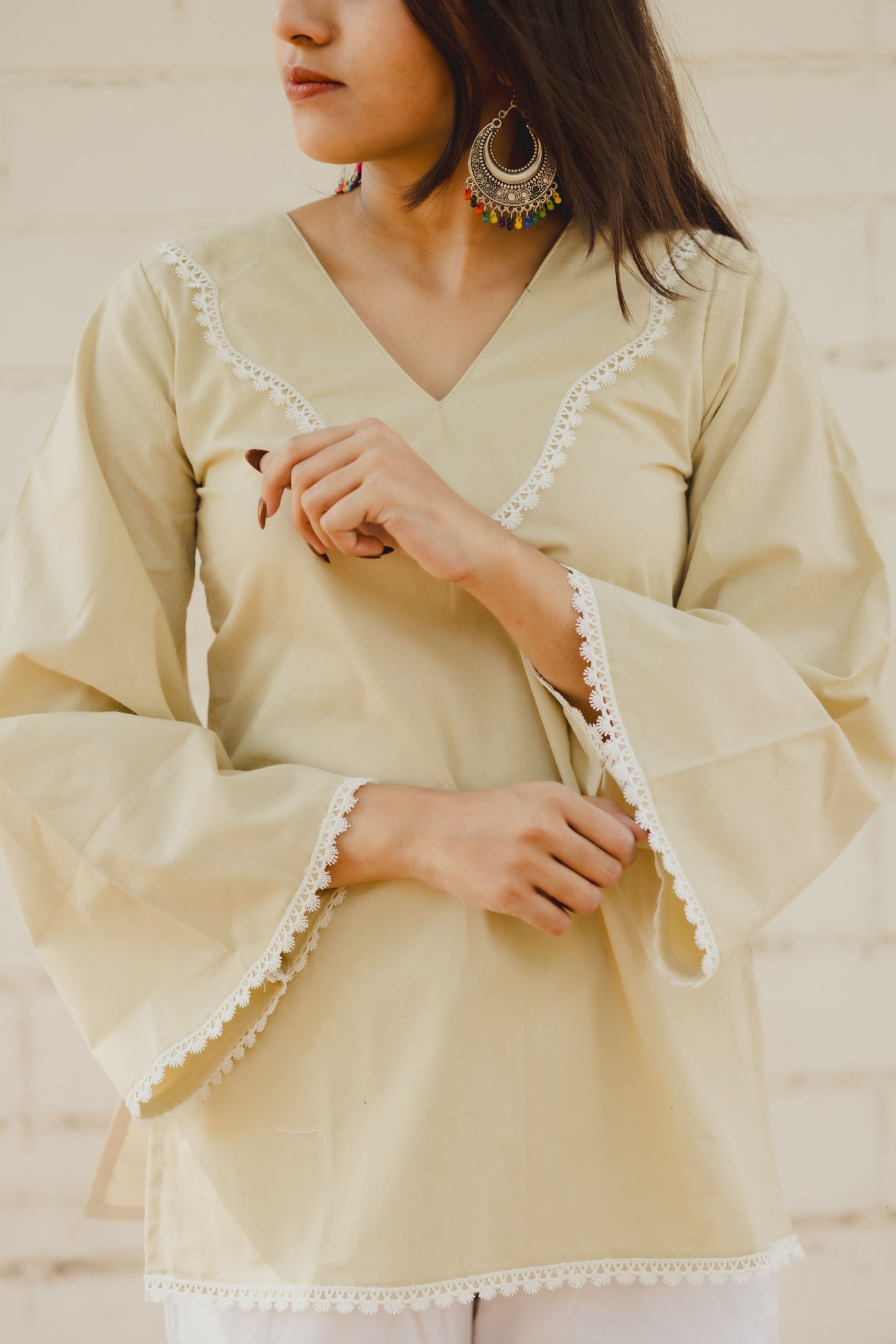AAYAT Sleeved Short Kurti
