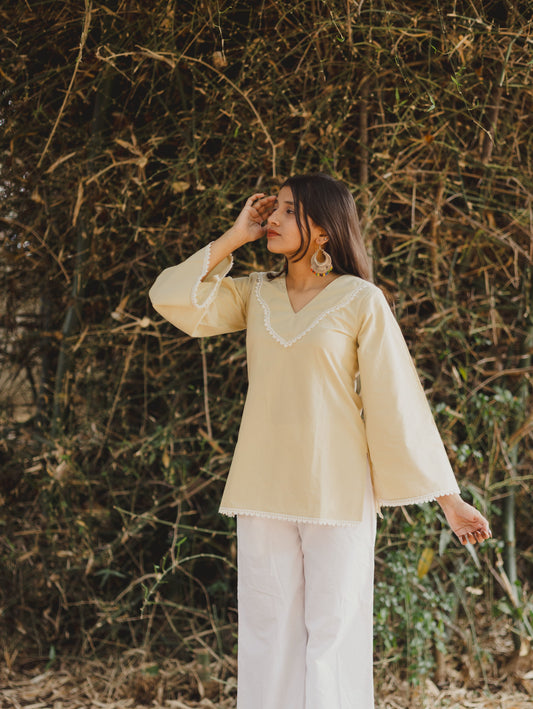 AAYAT Sleeved Short Kurti