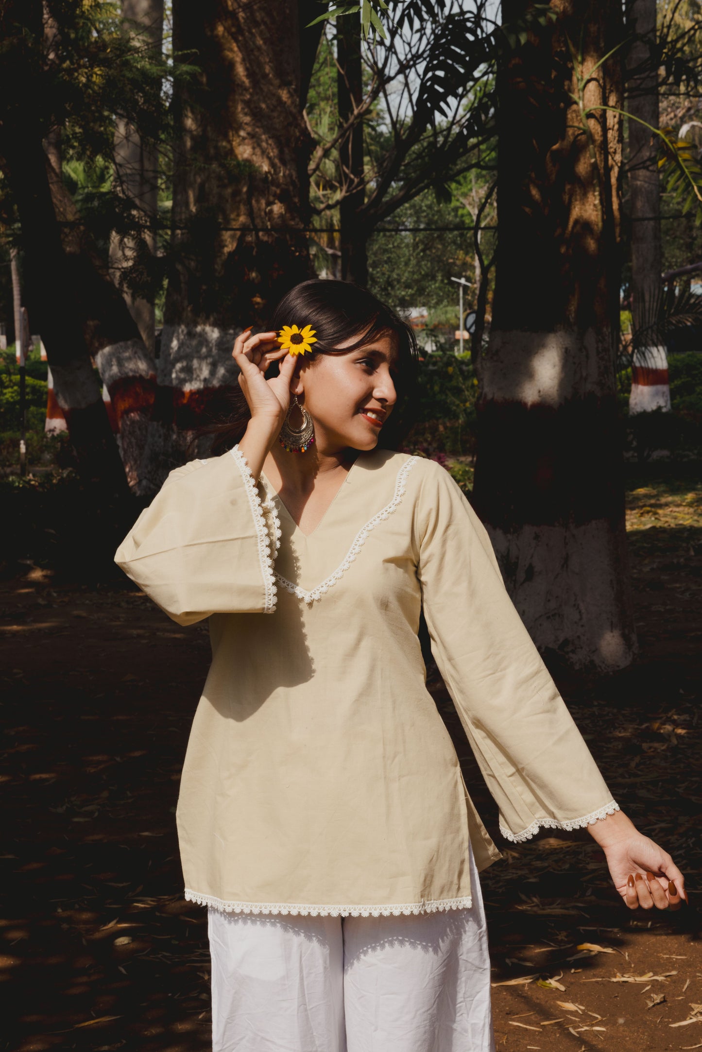 AAYAT Sleeved Short Kurti
