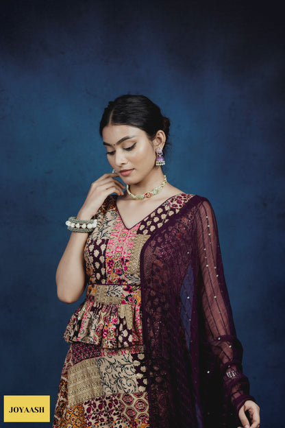 Timeless Frill Top Lehenga