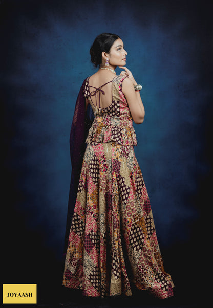 Timeless Frill Top Lehenga