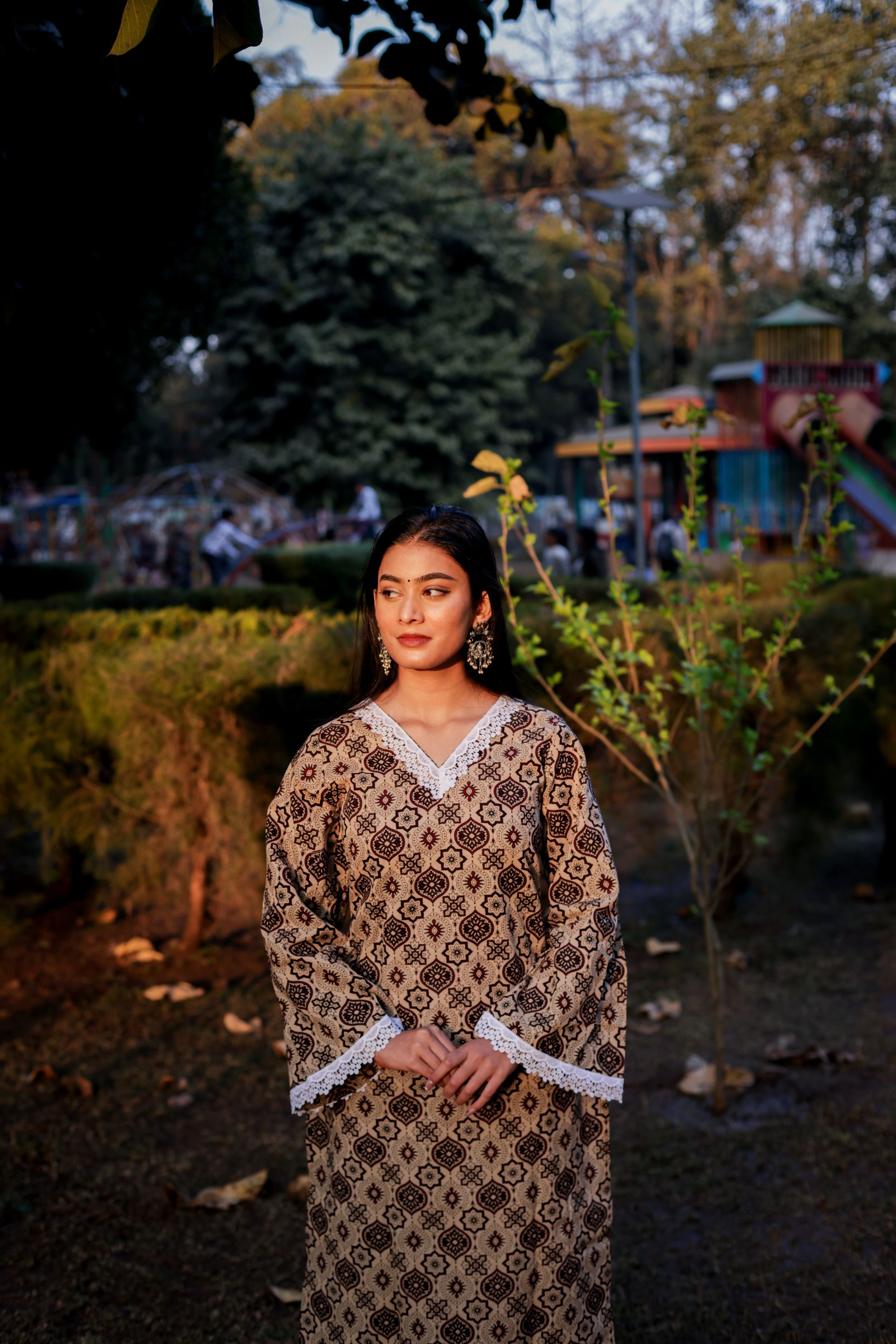 SAANJH Pakistani Long Kurta