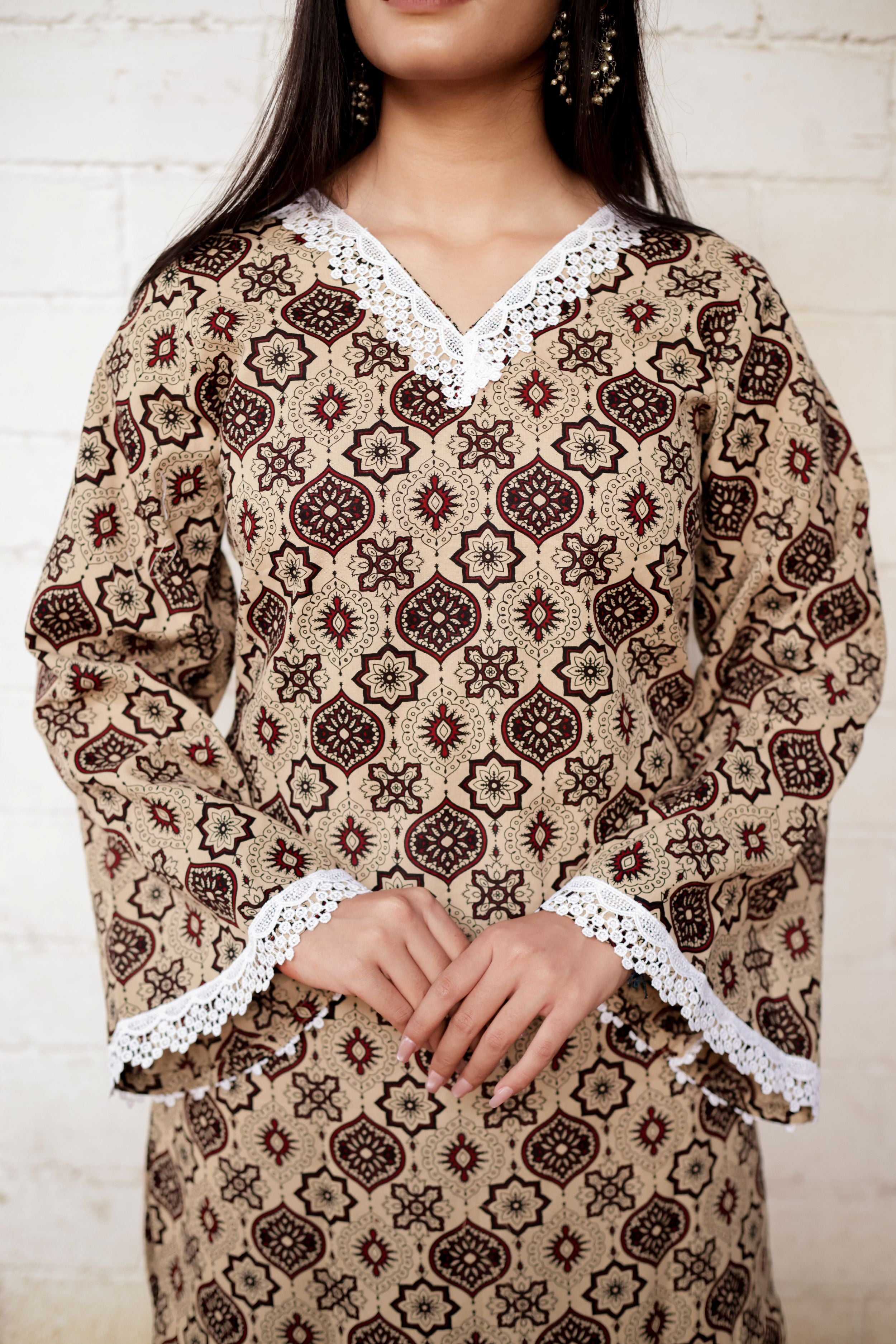 SAANJH Pakistani Long Kurta