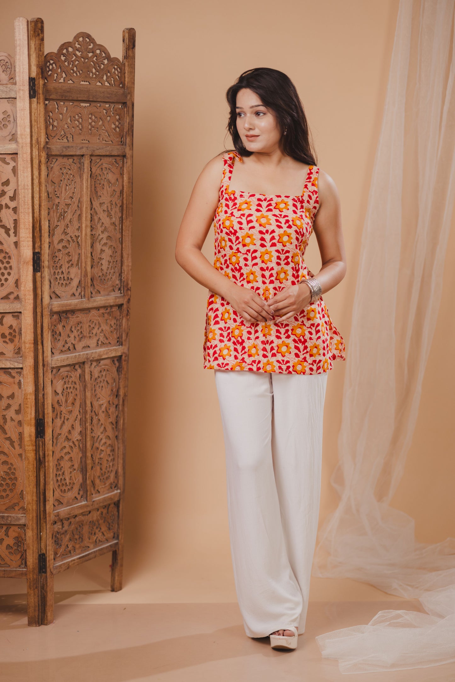 PHOOL Floral Print Kurti
