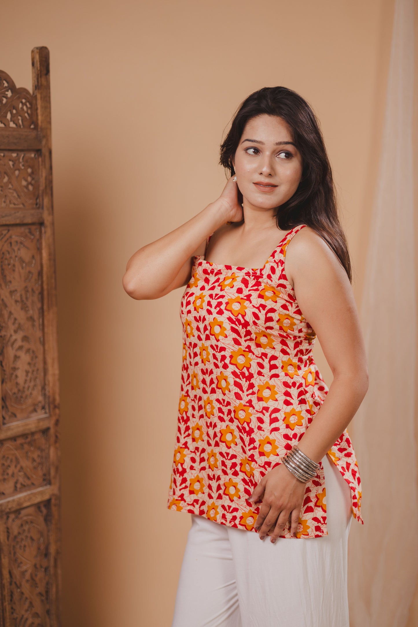 PHOOL Floral Print Kurti