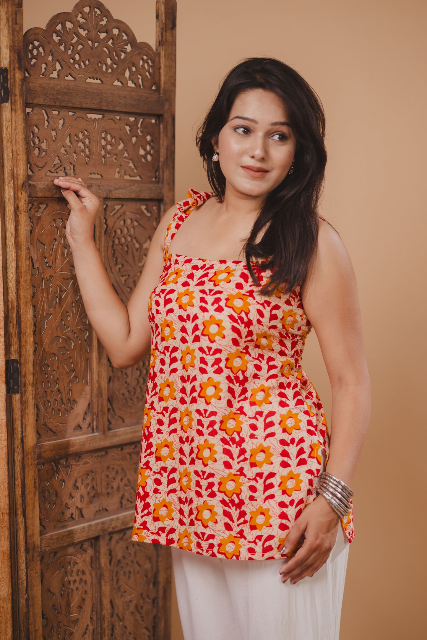 PHOOL Floral Print Kurti